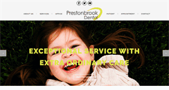 Desktop Screenshot of prestonbrookdental.com